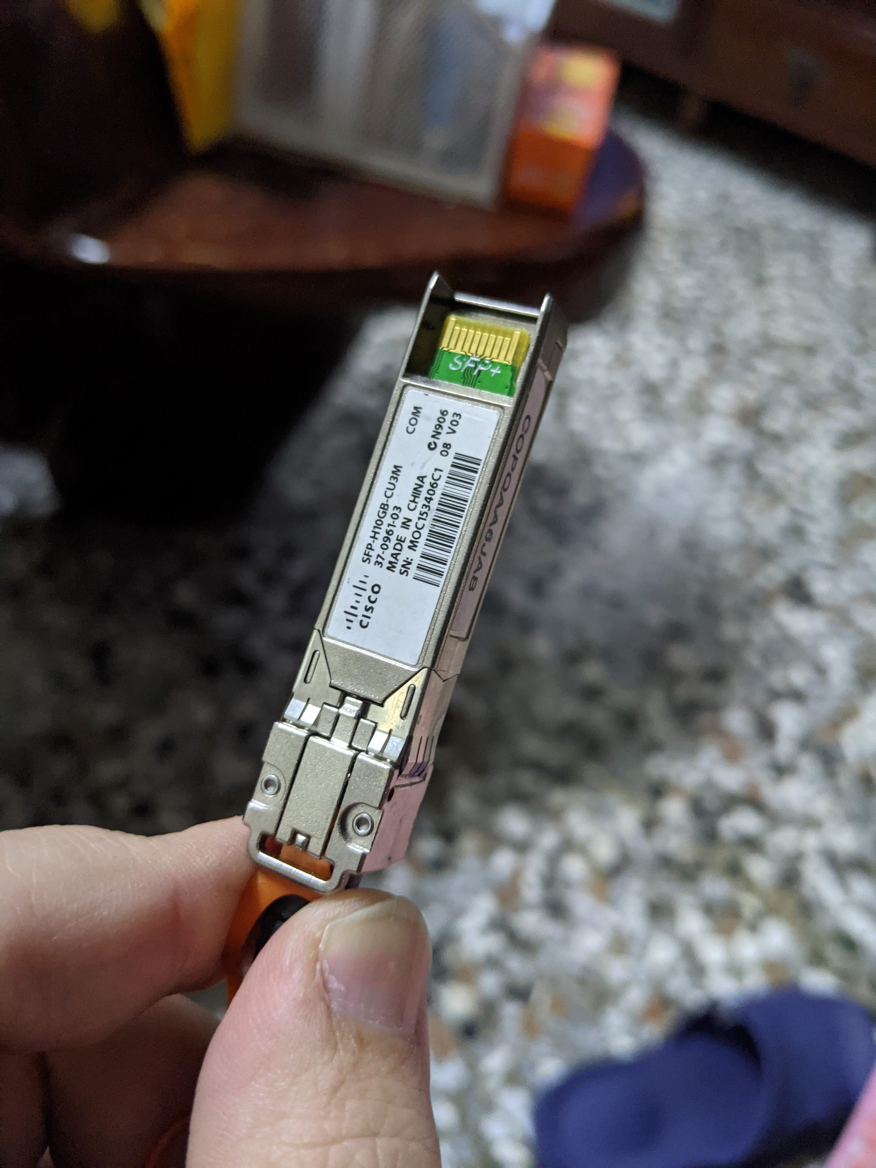 Cisco SFP-H10GB-CU3M